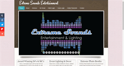 Desktop Screenshot of extremesoundsent.com